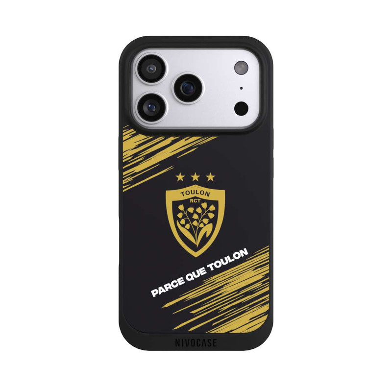 iPhone 17 Pro NIVOpure RCT Logo Gold Monochrom