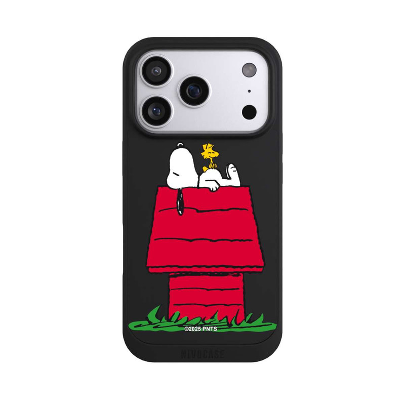 iPhone 17 Pro NIVOpure Snoopy and Woodstock Classic transparent