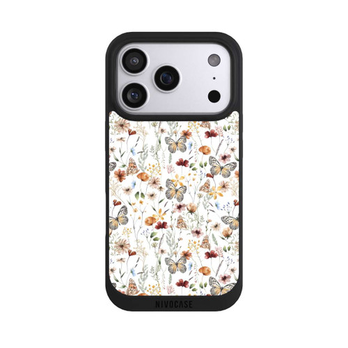 Apple iPhone 17 Pro NIVOpure Wildflowers and Butterflies Pattern