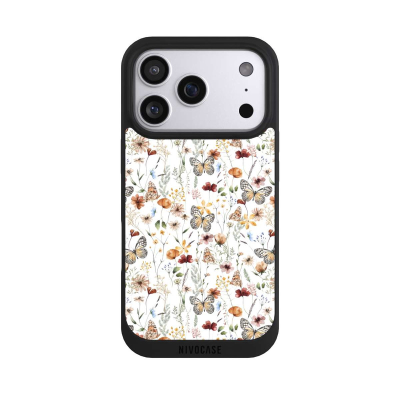 iPhone 17 Pro NIVOpure Wildflowers and Butterflies Pattern