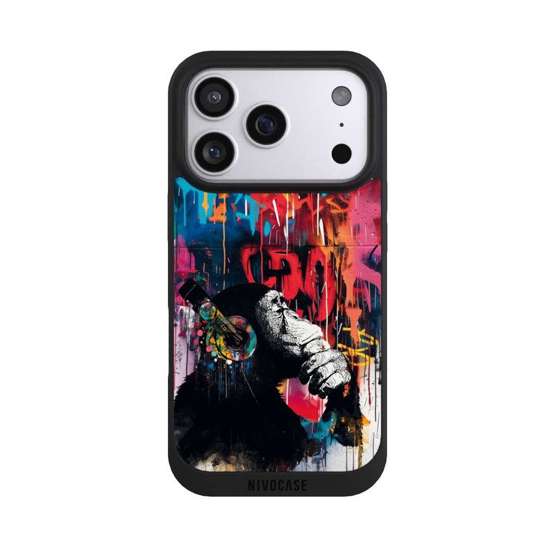 iPhone 17 Pro NIVOpure Chimp Blue Streetart
