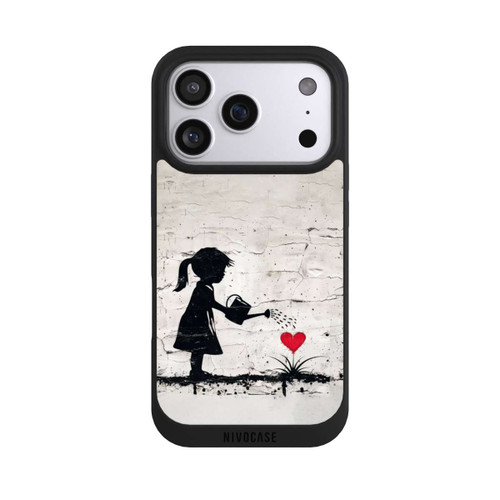 Apple iPhone 17 Pro NIVOpure Girl Watering Bunch of Flowers 