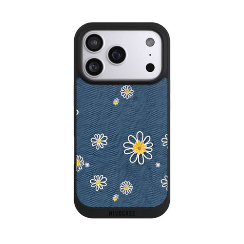 Apple iPhone 17 Pro NIVOpure Jeans Flowers Pattern with AI