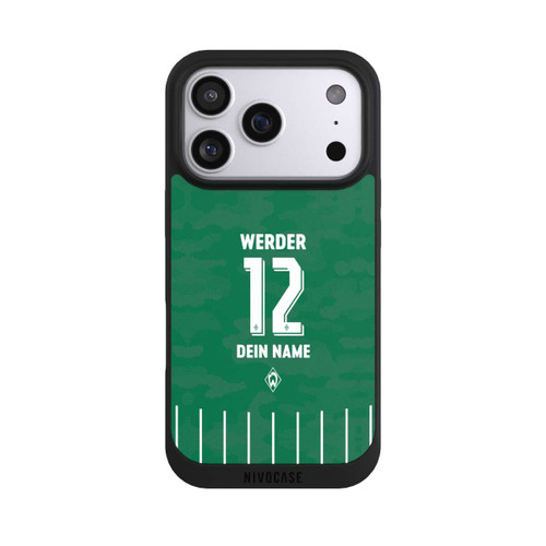 Apple iPhone 17 Pro NIVOpure Werder Bremen Trikot Personalisierbar 25-26