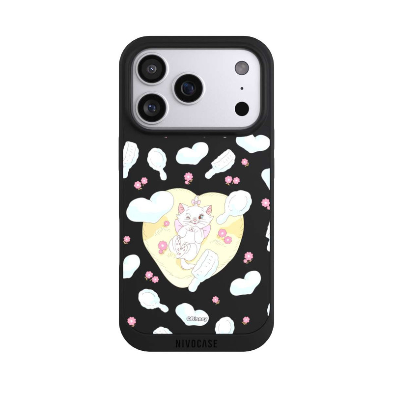 iPhone 17 Pro NIVOpure Aristocats Marie Herzen Gelb Transparent
