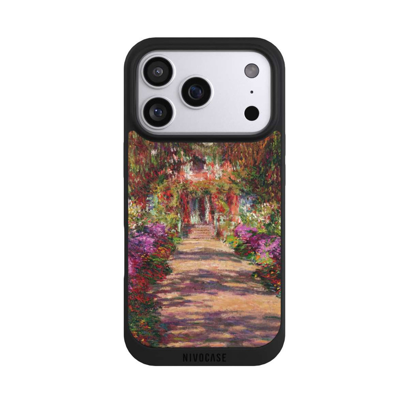 iPhone 17 Pro NIVOpure Eine Allee in Monets Garten in Giverny by Claude Monet