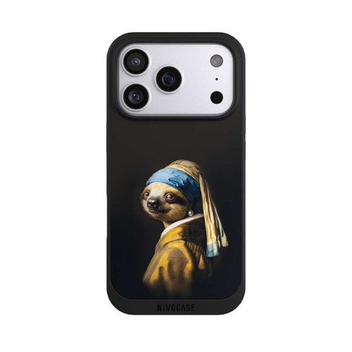 Apple iPhone 17 Pro NIVOpure Faultier mit dem Perlenohrring