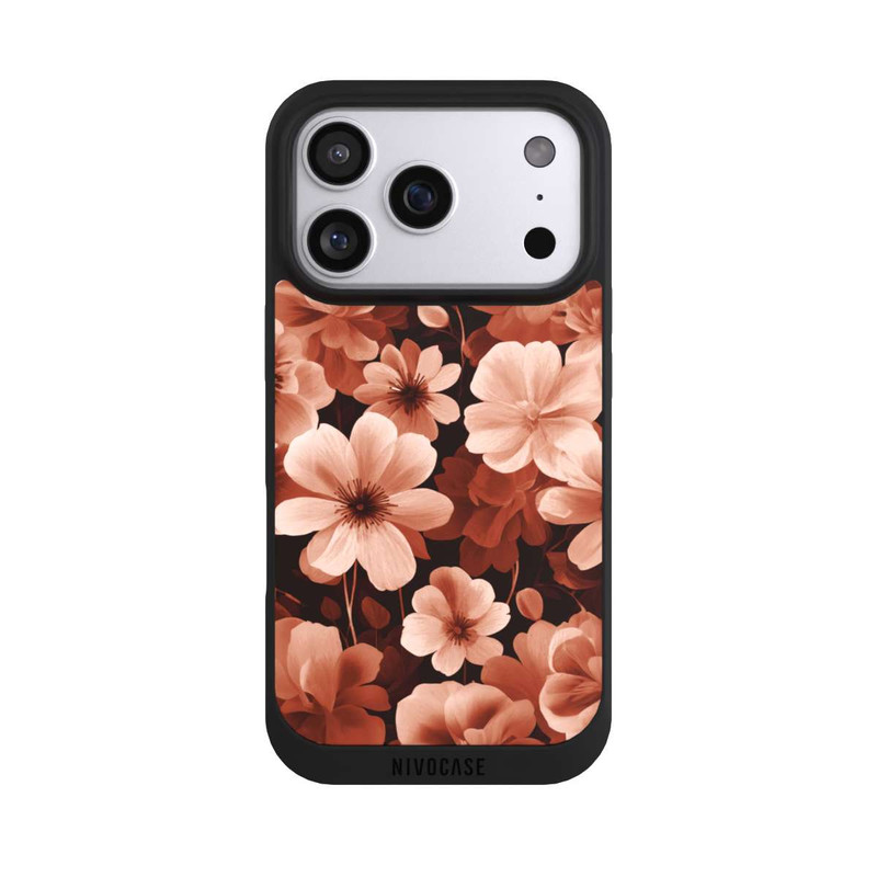 iPhone 17 Pro NIVOpure Rote Negativblumen mit KI