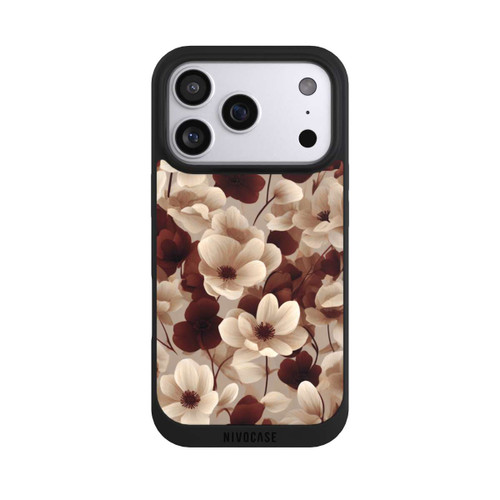 Apple iPhone 17 Pro NIVOpure Naturfarbenes Blumenmuster mit KI