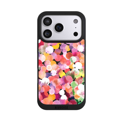 Apple iPhone 17 Pro NIVOpure Colorful Watercolor Dots