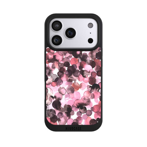 Apple iPhone 17 Pro NIVOpure Purple Dots Watercolor