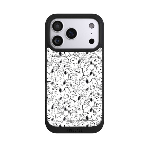 Apple iPhone 17 Pro NIVOpure Classic Snoopy Pattern White