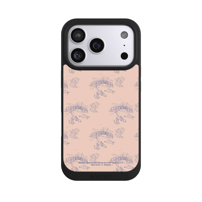 iPhone 17 Pro NIVOpure Winnie Puuh Keramik Muster Brücke Pink