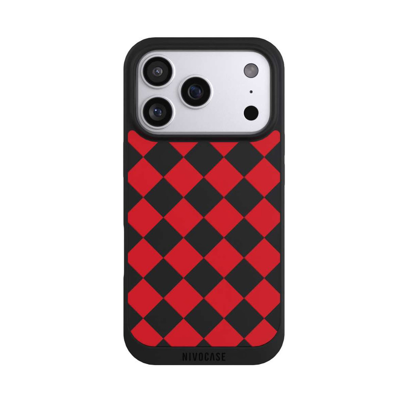 iPhone 17 Pro NIVOpure Raute Bordeaux ohne Hintergrund
