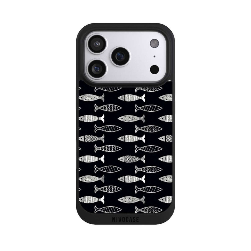 iPhone 17 Pro NIVOpure Black Fishy Theme