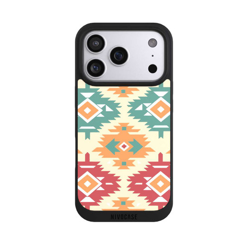 Apple iPhone 17 Pro NIVOpure Modern Tribal Boho Aztec Geometric Design 1