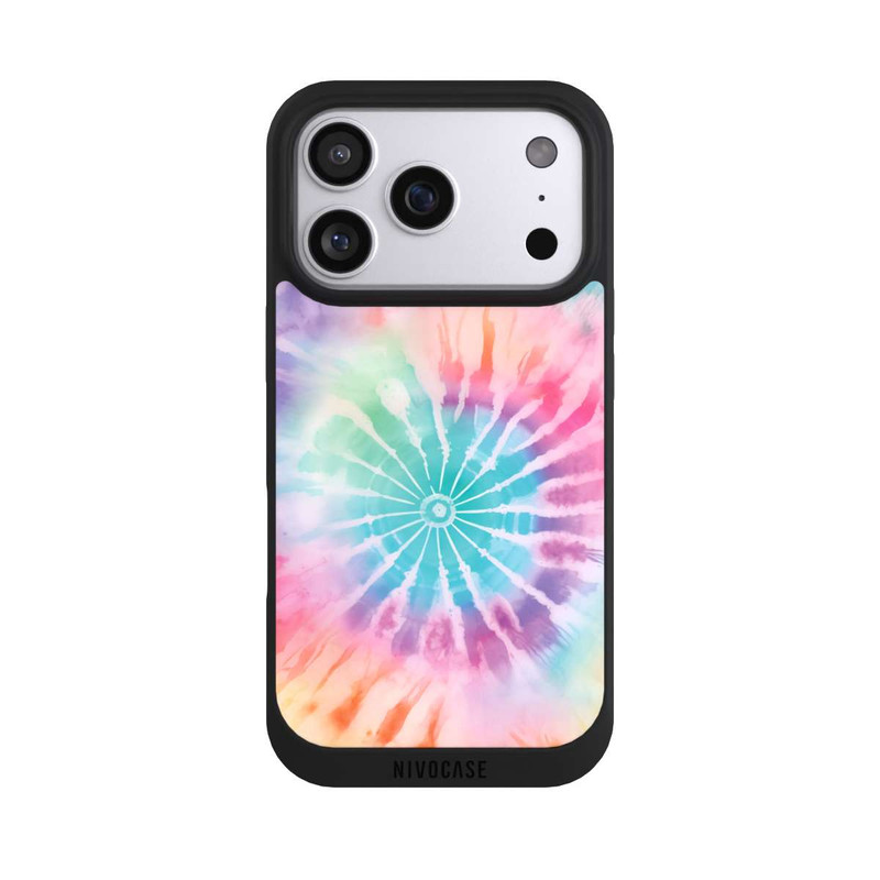 iPhone 17 Pro NIVOpure Rainbow Color Tie Dye 