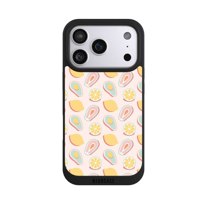 iPhone 17 Pro NIVOpure Sommermuster Pastell