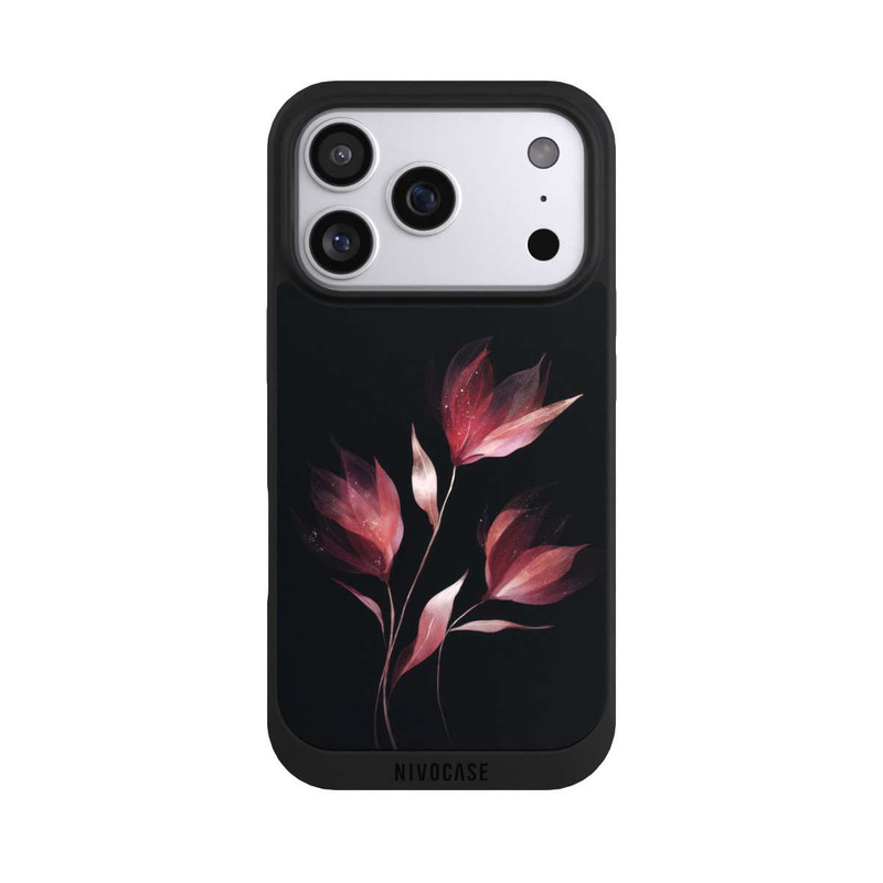 iPhone 17 Pro NIVOpure Fleur de Bourgogne Négatif