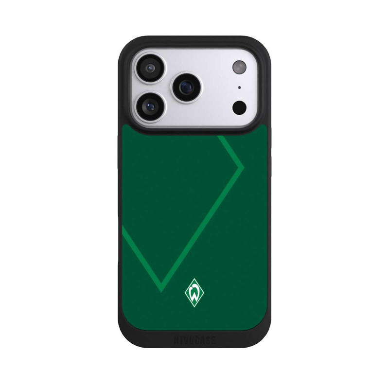 iPhone 17 Pro NIVOpure Werder Grün Rautenelement