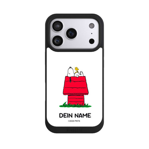 Apple iPhone 17 Pro NIVOpure Snoopy and Woodstock Classic Personalisierbar