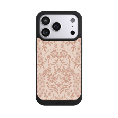 Apple iPhone 17 Pro NIVOpure Vintage Peacock Garden Arts and Crafts Floral