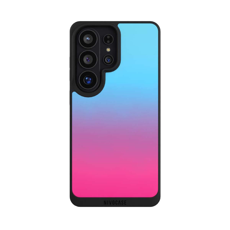 Galaxy S26 Ultra NIVOpure Dégradé de Couleur Bleu Rose Vif