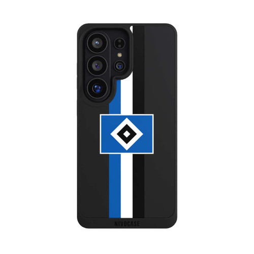 Samsung Galaxy S26 Ultra NIVOpure HSV Streifen - Blau-Weiß-Schwarz - ohne Hintergrund