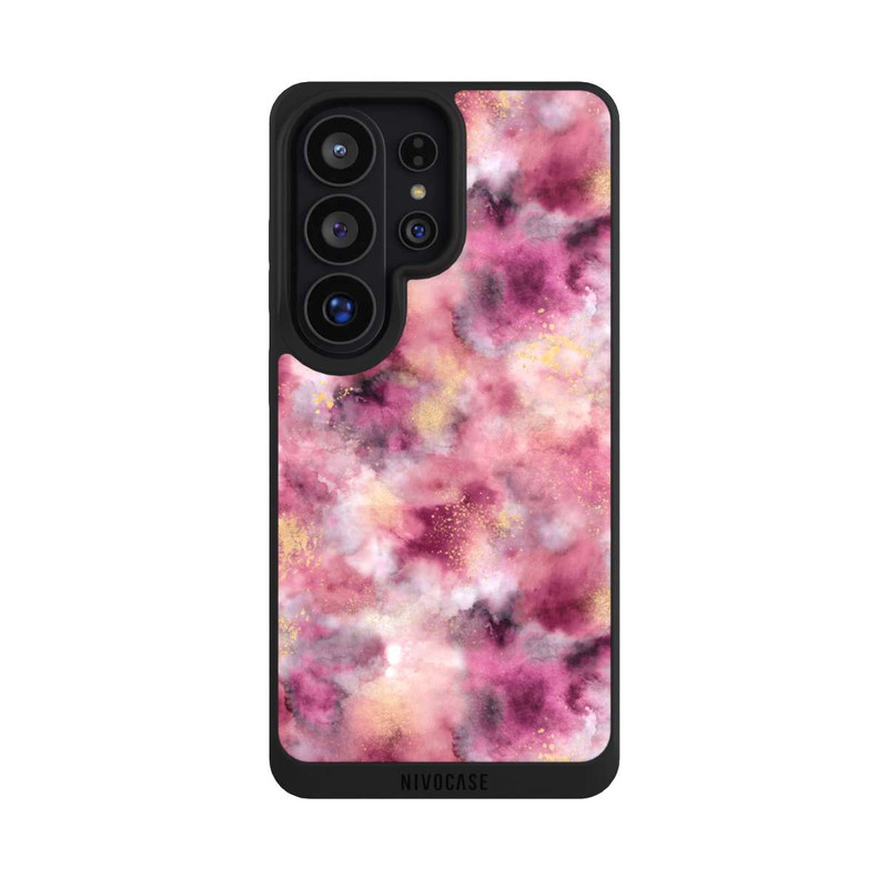 Galaxy S26 Ultra NIVOpure Rauchiges Marmoraquarell rosa