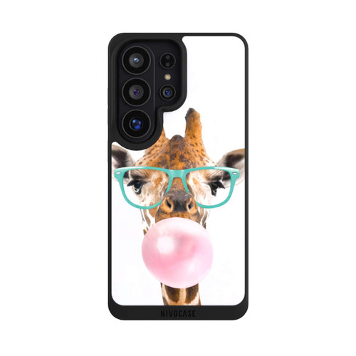 Samsung Galaxy S26 Ultra NIVOpure Giraffe mit Kaugummi