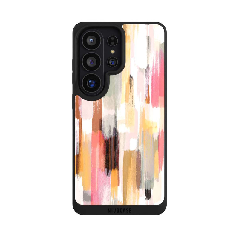 Galaxy S26 Ultra NIVOpure Abstrakte Pinselstriche Herbsttöne