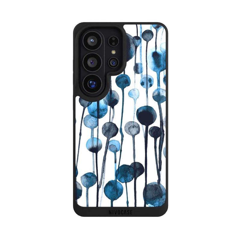 Galaxy S26 Ultra NIVOpure Tropfende Punkte blau