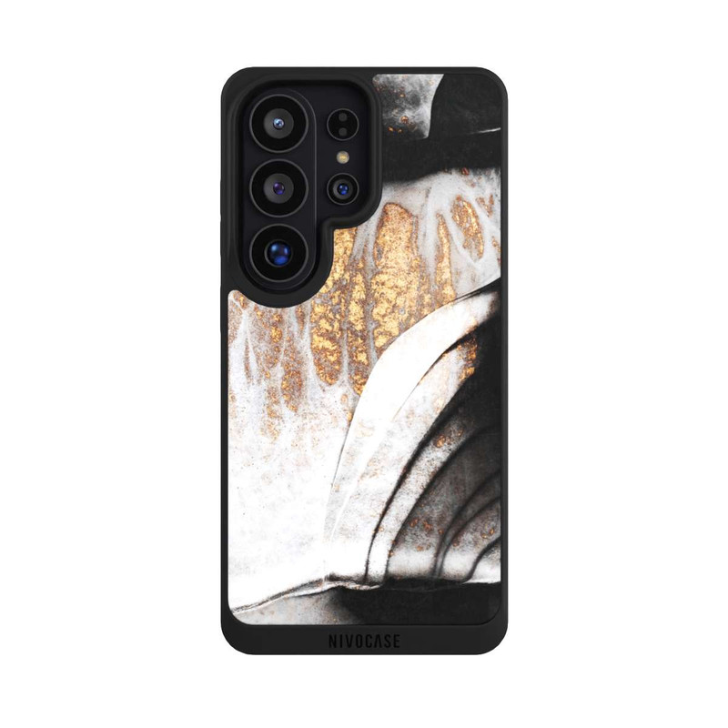 Galaxy S26 Ultra NIVOpure Black and Gold Veins