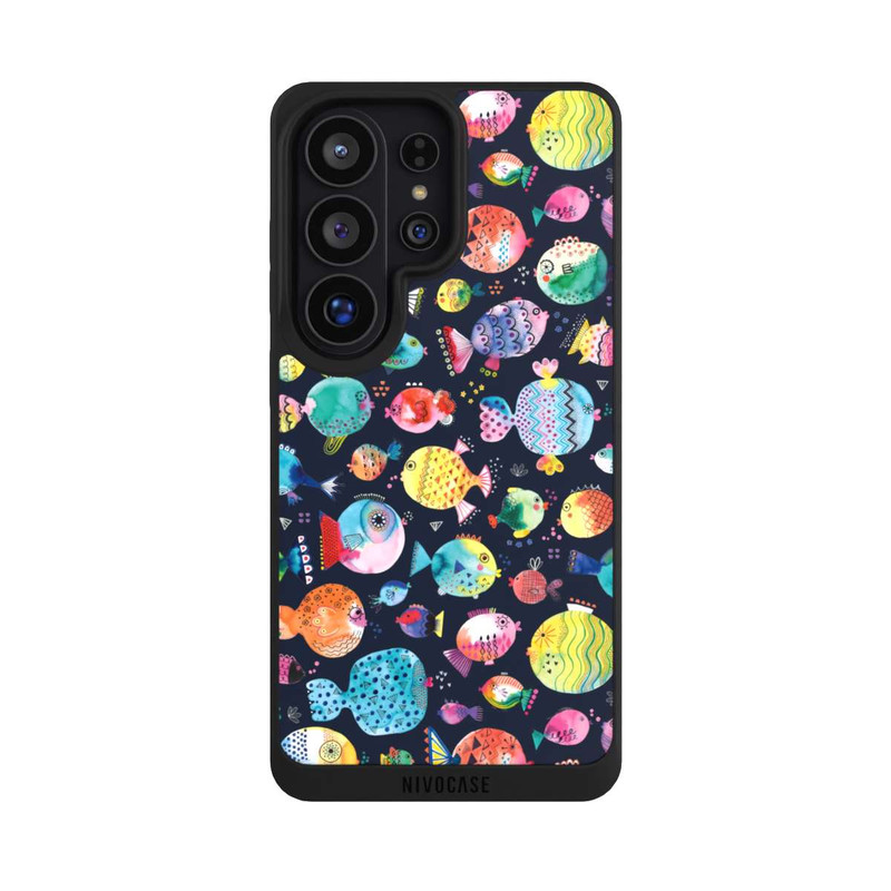 Galaxy S26 Ultra NIVOpure Strandkugelfische Kinder Marineblau