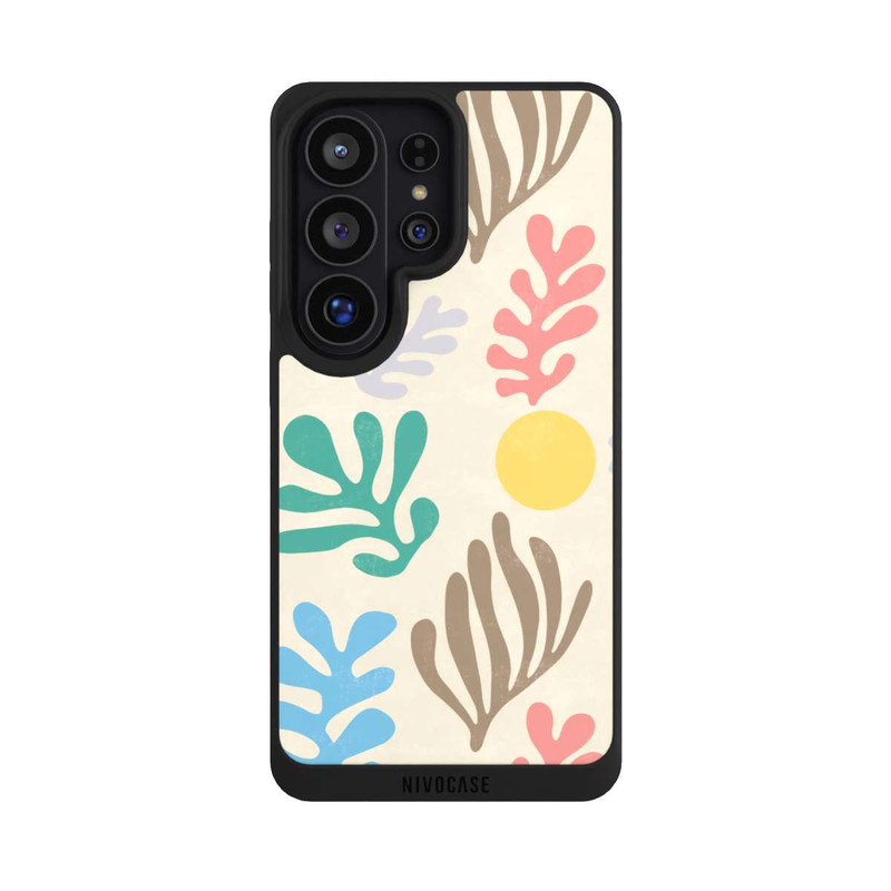 Galaxy S26 Ultra NIVOpure Blätter im modernen Matisse-Stil