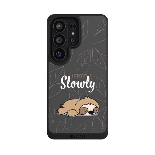 Samsung Galaxy S26 Ultra NIVOpure Just Do It Slowly Sloth Grey
