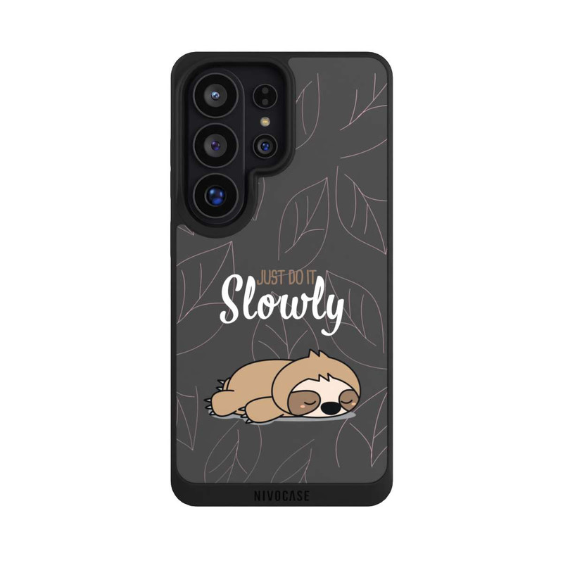 Galaxy S26 Ultra NIVOpure Just Do It Slowly Sloth Grey