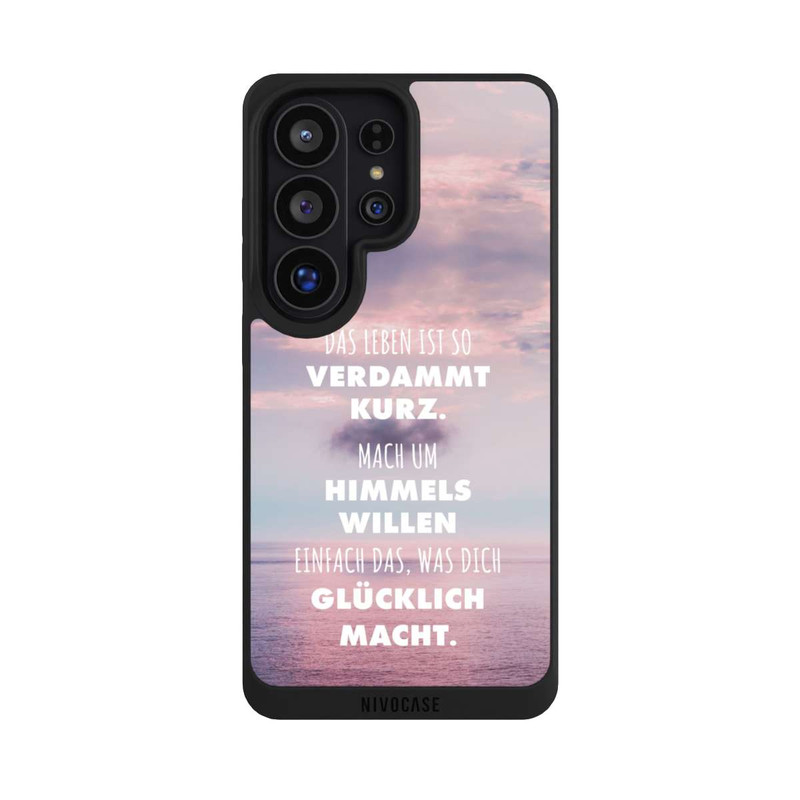 Galaxy S26 Ultra NIVOpure Das Leben Ist So Verdammt Kurz
