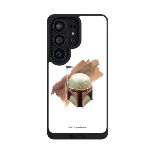 Samsung Galaxy S26 Ultra NIVOpure Boba Fett Helm Weiß