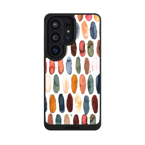 Samsung Galaxy S26 Ultra NIVOpure Aquarellstriche aus mineralischem Terrakotta