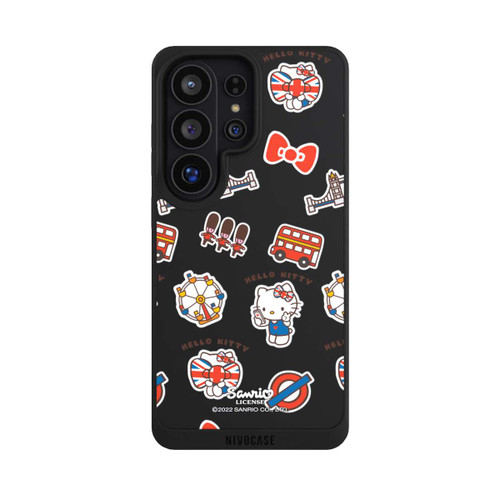 Samsung Galaxy S26 Ultra NIVOpure Hello Kitty Londoner Abzeichen Transparent