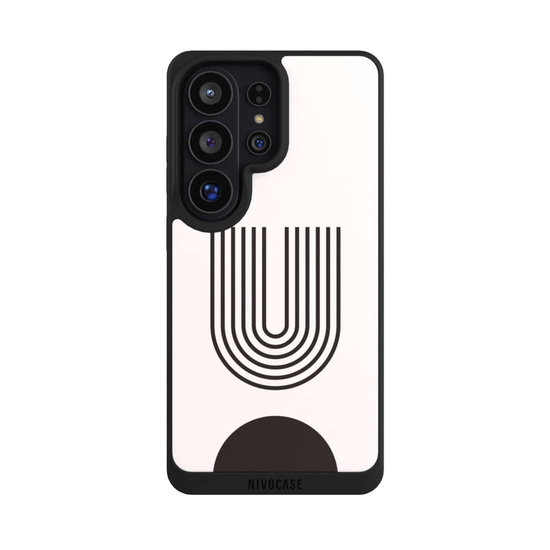Galaxy S26 Ultra NIVOpure Moderne Kunst Schwarze Linien