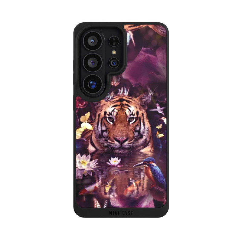 Galaxy S26 Ultra NIVOpure Tiger Blumenrahmen