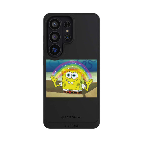 Samsung Galaxy S26 Ultra NIVOpure Spongebob - Regenbogen Meme transparent