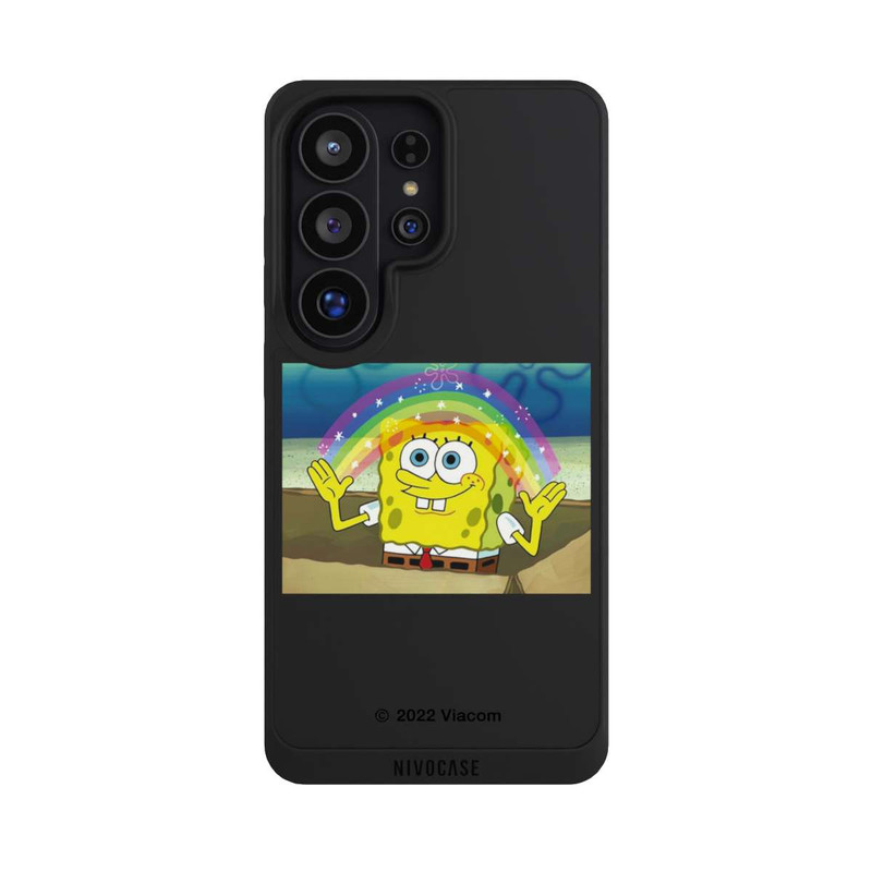 Galaxy S26 Ultra NIVOpure Spongebob - Regenbogen Meme transparent