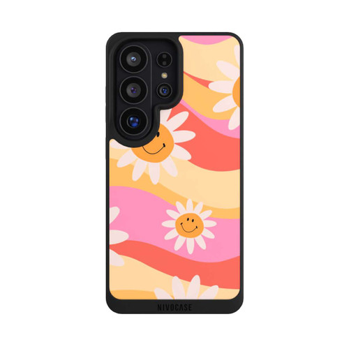 Samsung Galaxy S26 Ultra NIVOpure Retro Smiles Orange Colorful