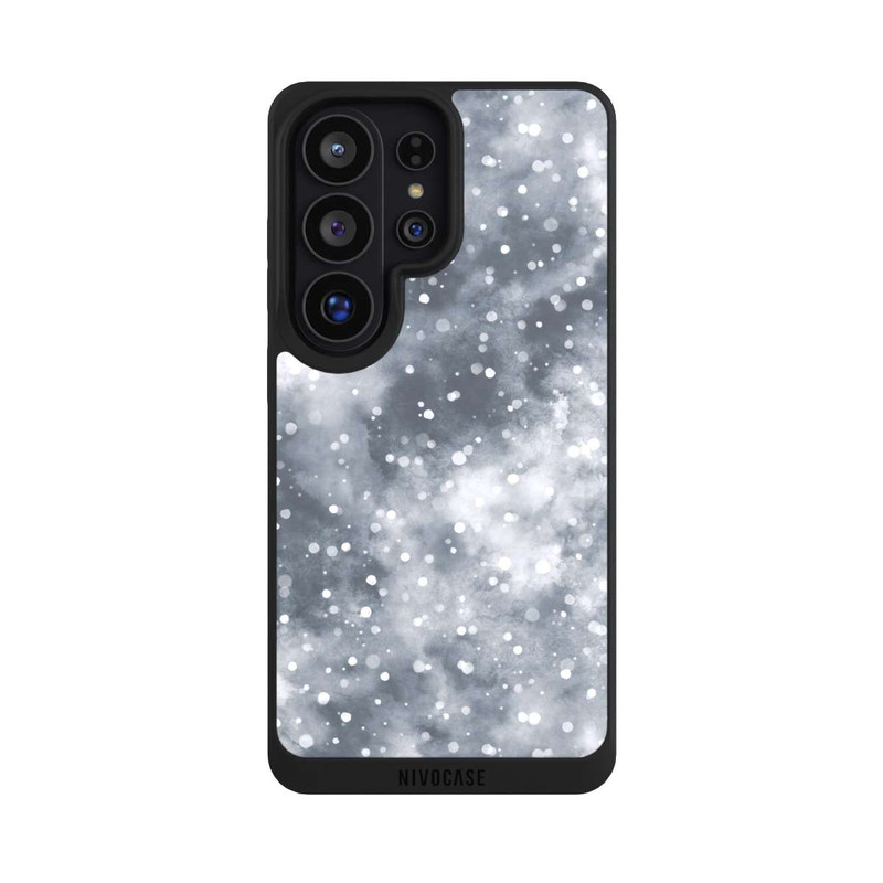 Galaxy S26 Ultra NIVOpure Abstrakter Winterschneehimmel