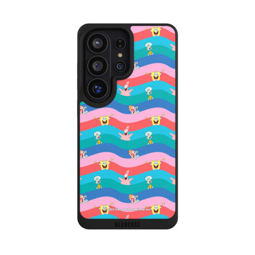 Samsung Galaxy S26 Ultra NIVOpure Spongebob Freunde Bunte Wellen