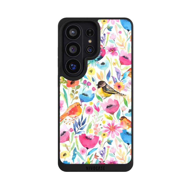 Galaxy S26 Ultra NIVOpure Wunderliche Vögel und Blumen