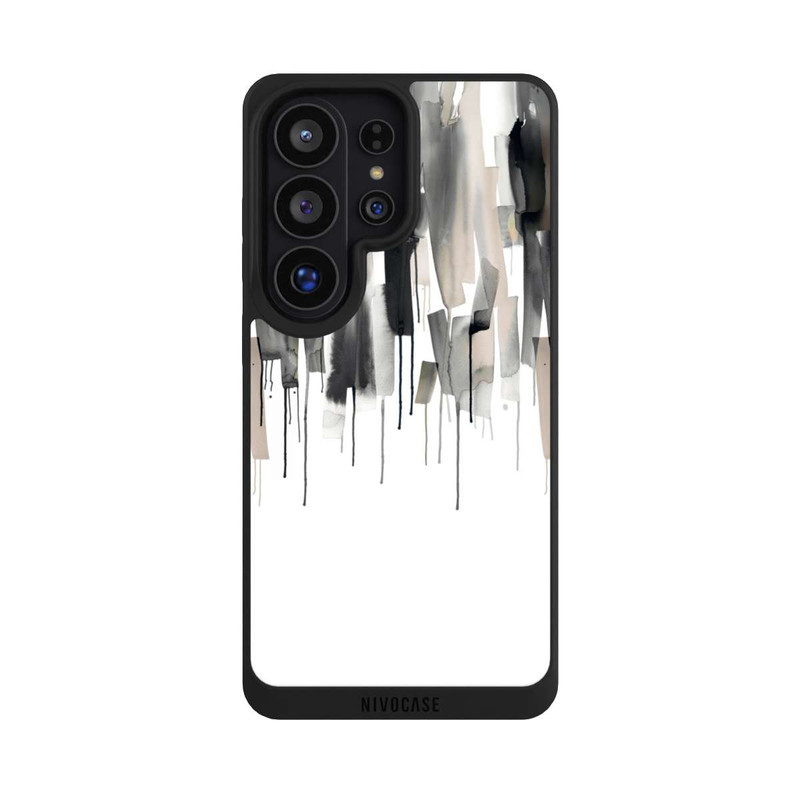 Galaxy S26 Ultra NIVOpure Watery Stripes Japandi Black